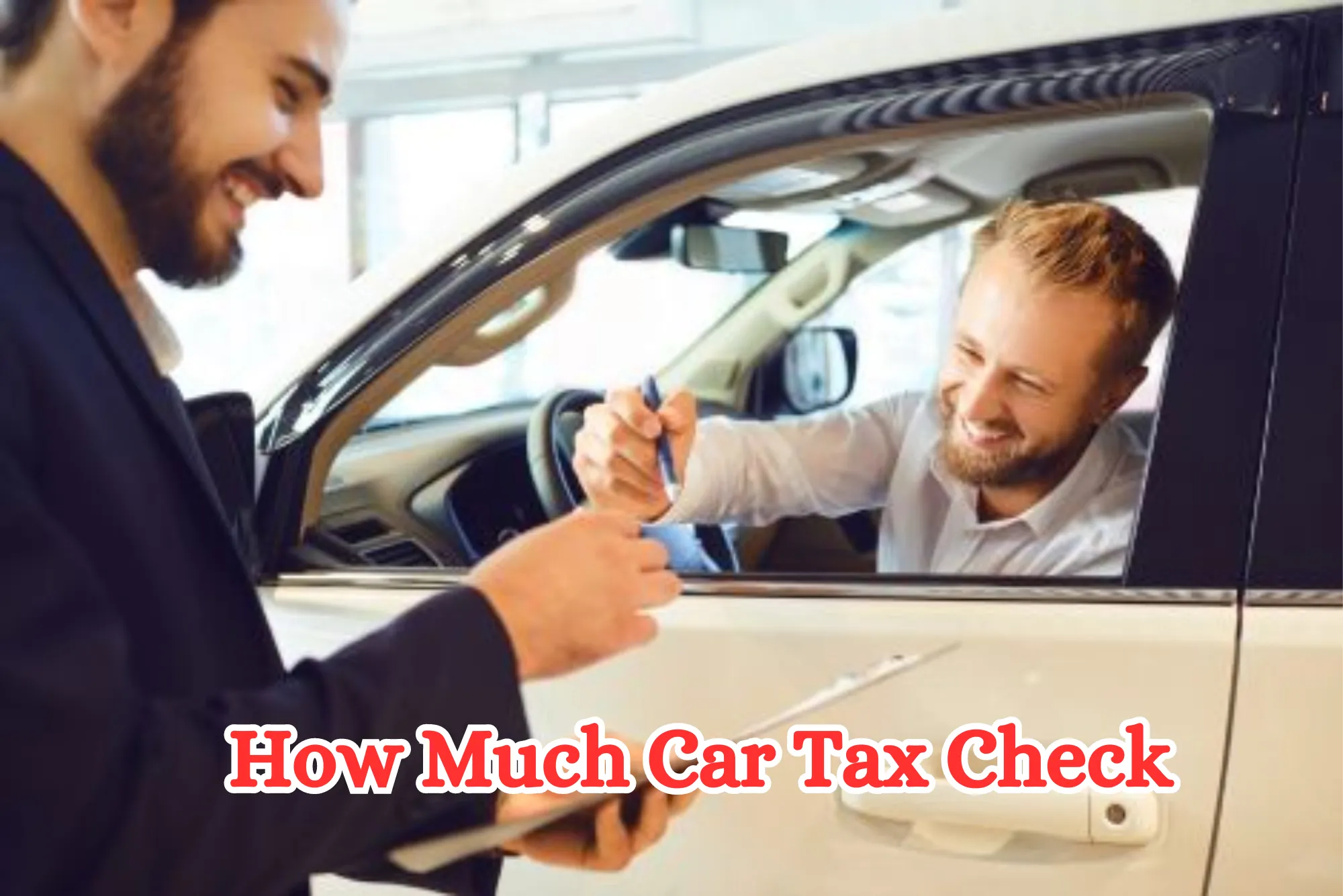 How Much Car Tax Check