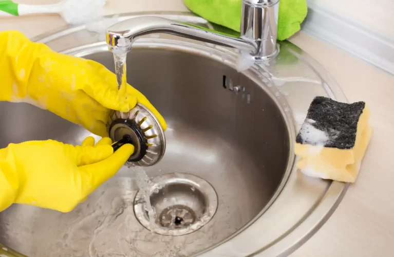 How to Clean Your Kitchen Sink