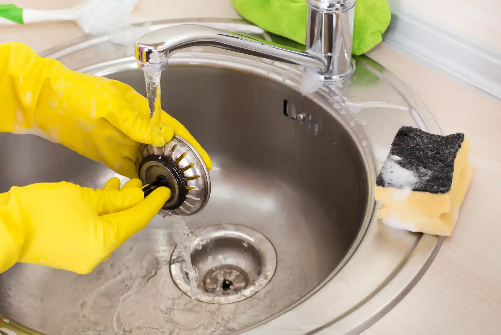 How to Clean Your Kitchen Sink