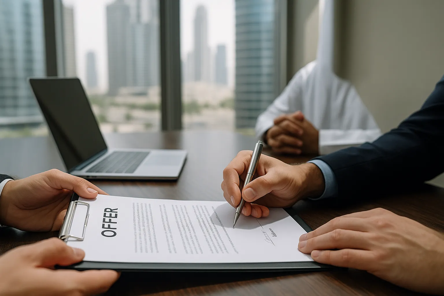 Is a signed job offer legally binding in Dubai